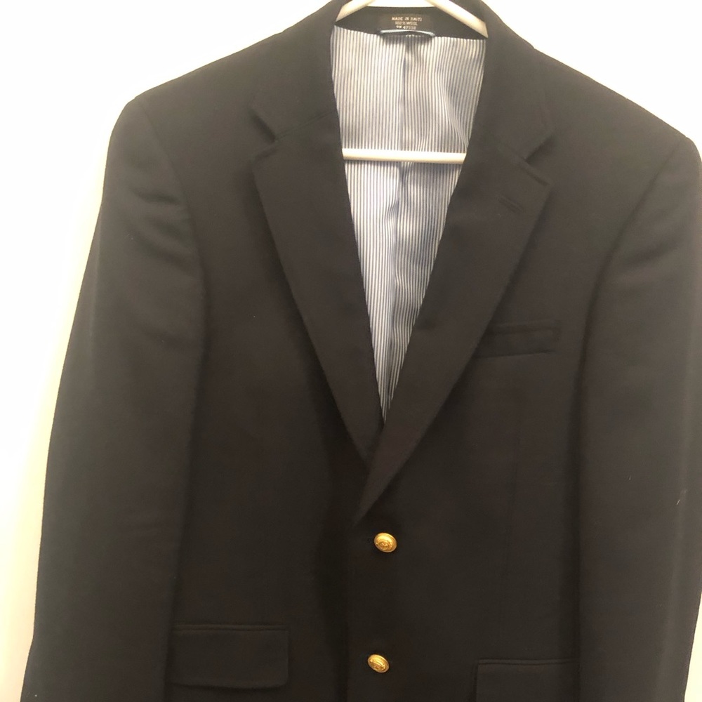 Tommy Hilfiger Mens Navy Blazer